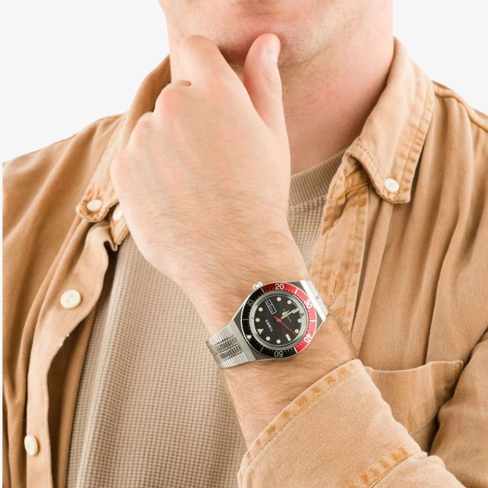 Timex TW2U83400 Mens M79 Automatic Bracelet Watch - thbaker.co.uk