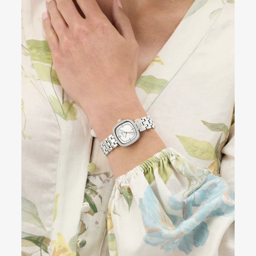 Guess GW1018L1 Hazel Silver Crystal Ladies Bracelet Watch