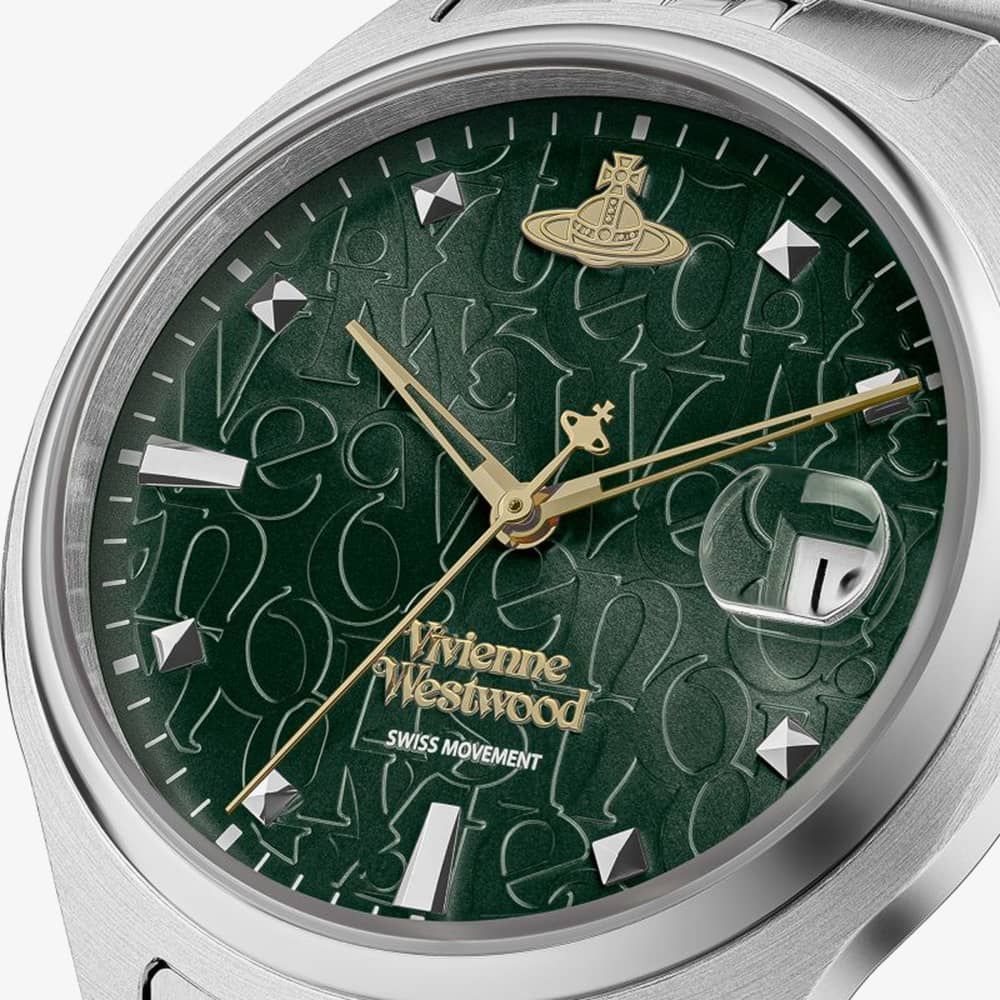 Vivienne Westwood VV261GRSL Camberwell Silver Watch - thbaker.co.uk