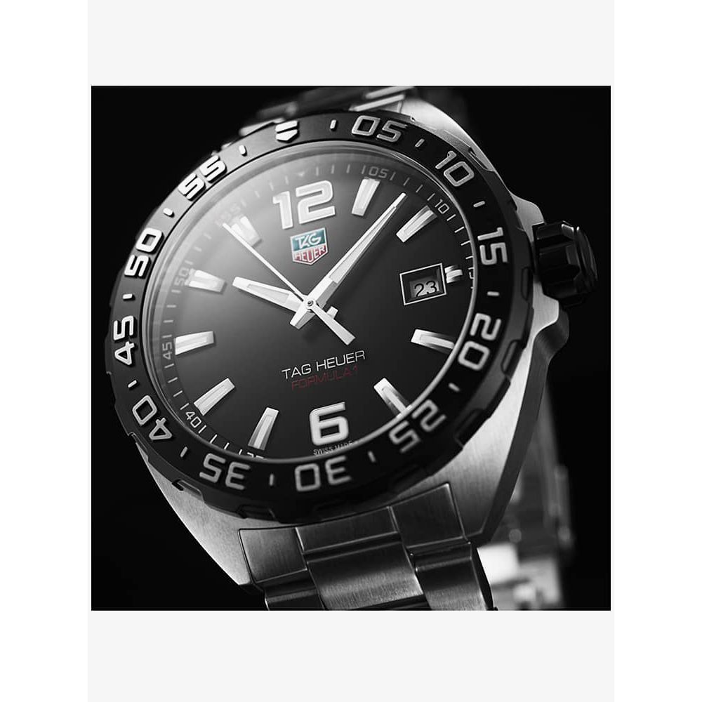 TAG Heuer WAZ1110.BA0875 Formula 1 Black Mens Watch - thbaker.co.uk