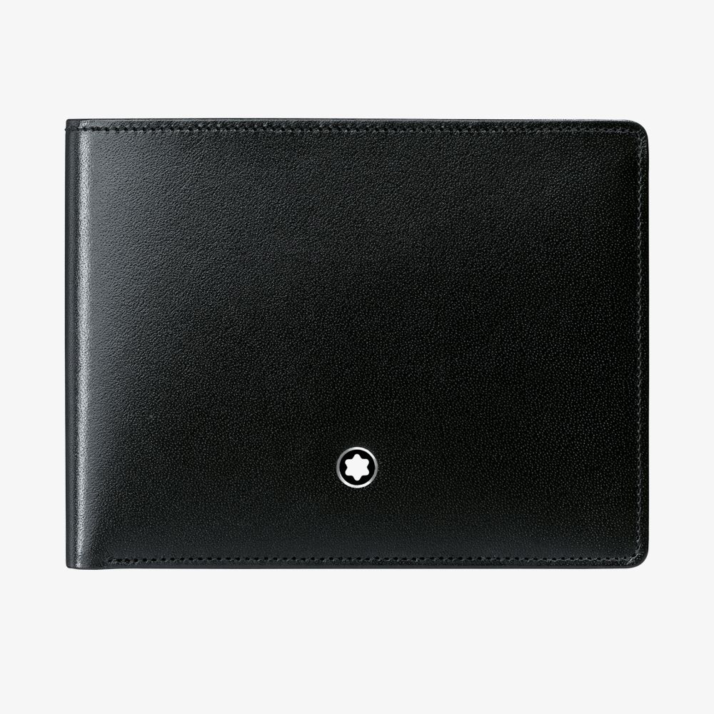 Montblanc 14548 Meisterstuck Black Leather 6cc Wallet - thbaker.co.uk