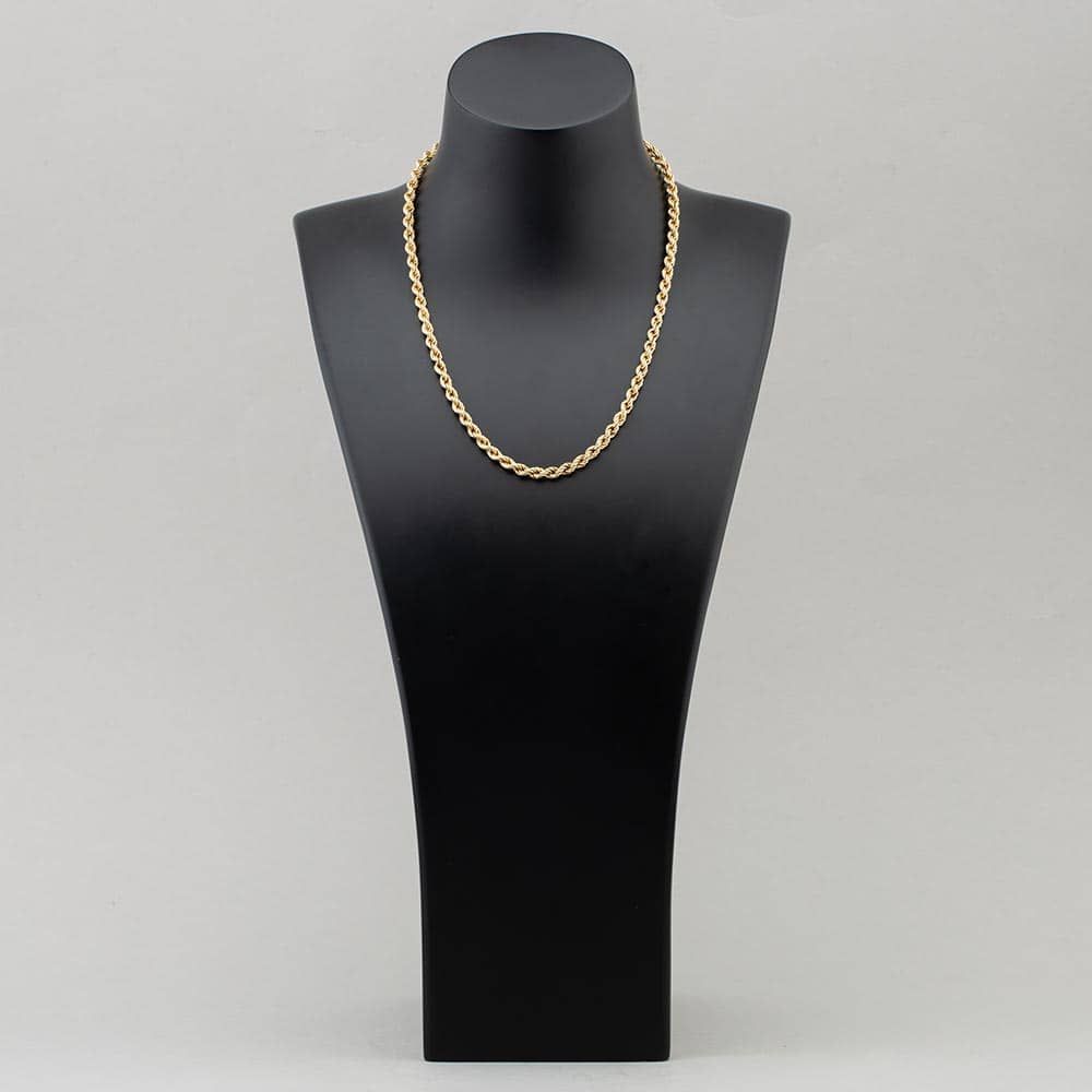 18 Inch Rope Second Hand 9ct Yellow Gold 18 Inch Rope Chain 41161153 - thbaker.co.uk