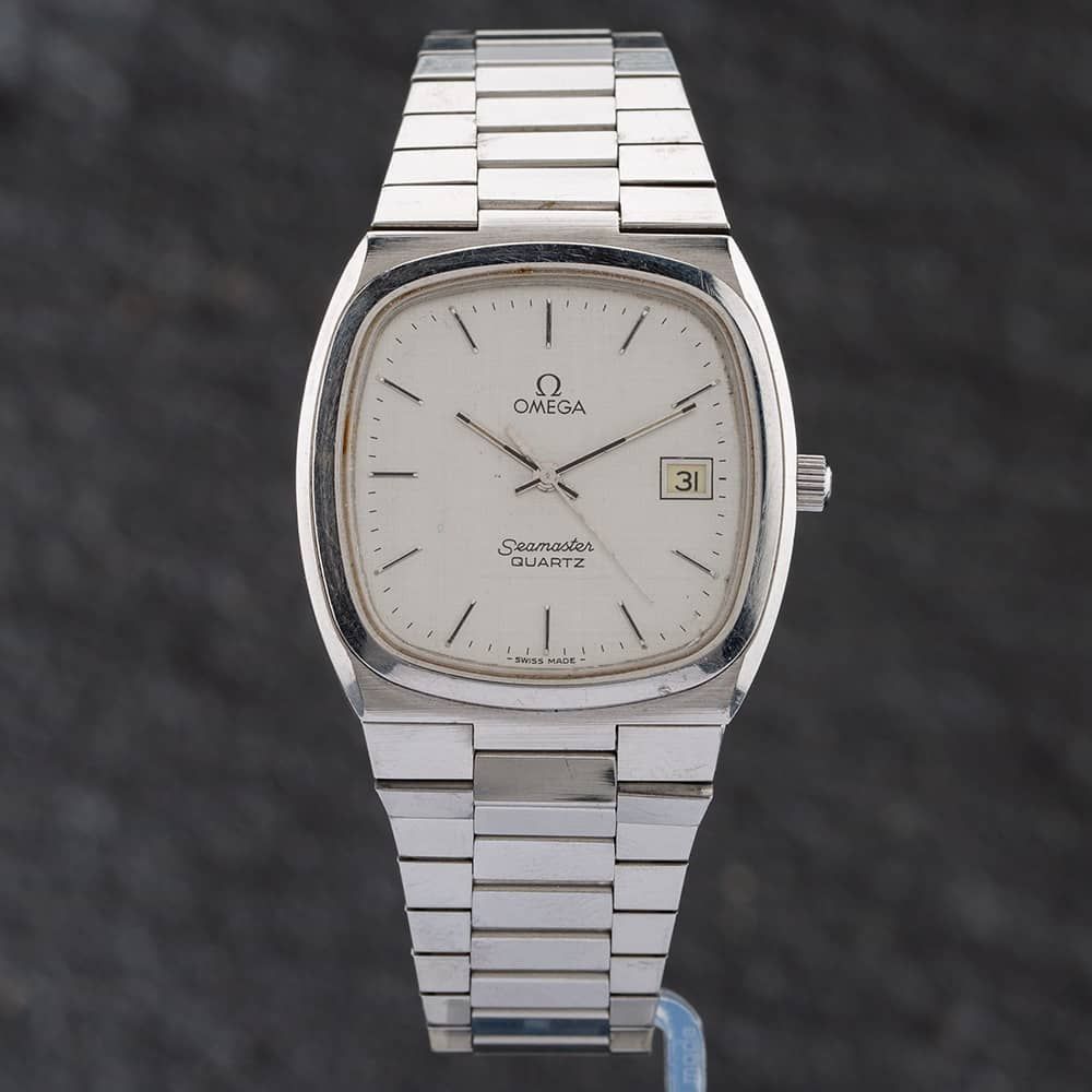 vintage square omega watch
