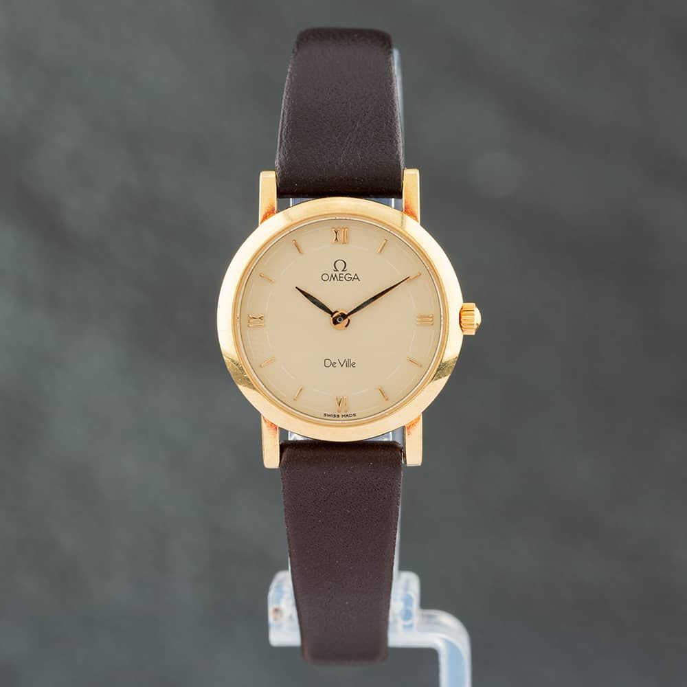 Second Hand OMEGA De-Ville 18ct Gold Watch - thbaker.co.uk