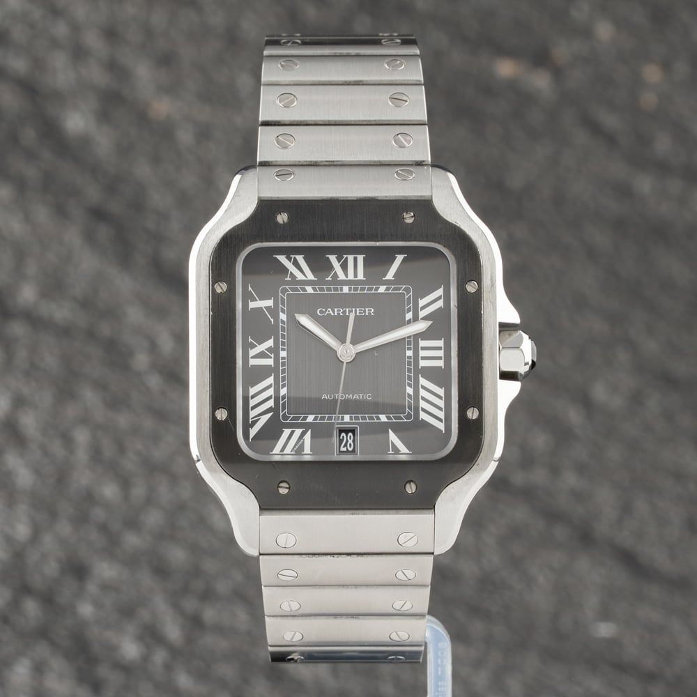 Second Hand Cartier Santos Watch WSSA0037 - thbaker.co.uk