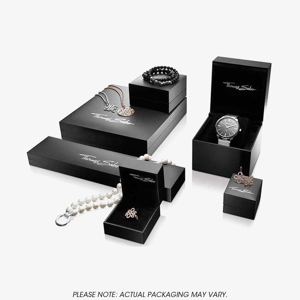 Thomas Sabo Orecchini A Pendolo E Goccia In Argento 925 Con Zirconi Bianchi – Donna, Modello H2026-643-14