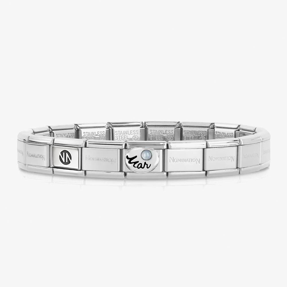 Nomination CLASSIC Composable March Birthstone Bracelet 030000 & 330505 03