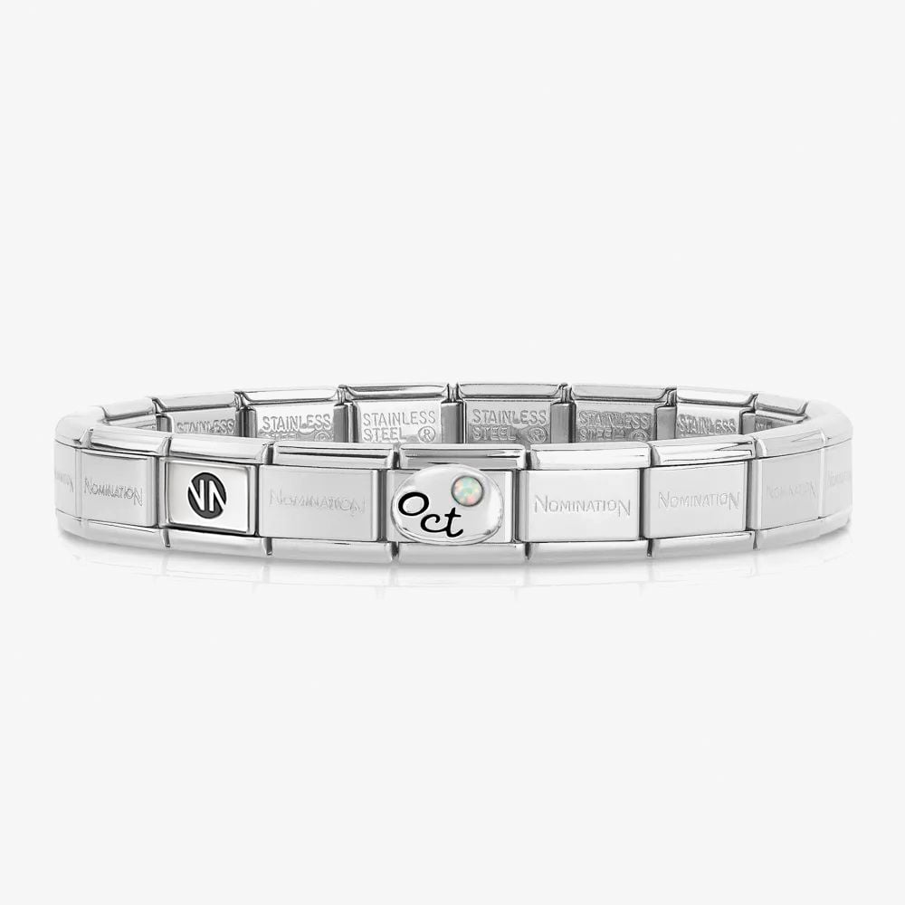 Nomination CLASSIC Composable October Birthstone Bracelet 030000 & 330505 10