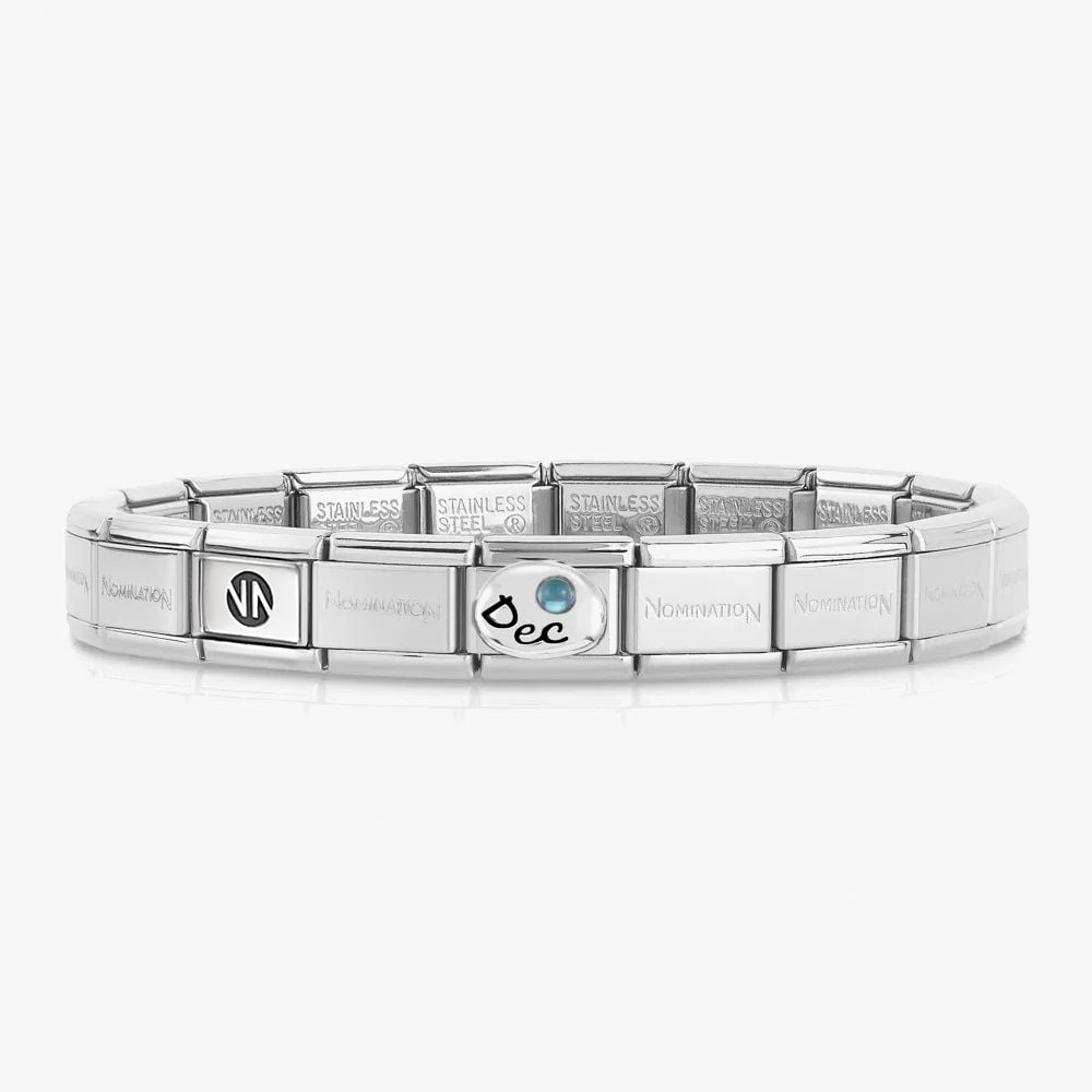 Nomination CLASSIC Composable December Birthstone Bracelet 030000 & 330505 12