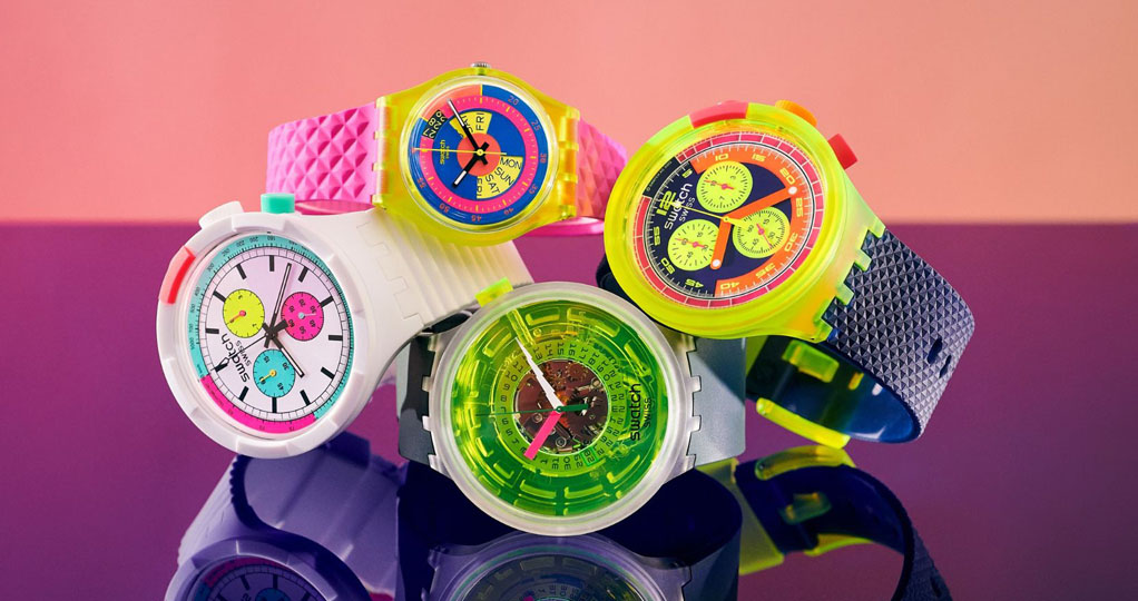Swatch Neon Watches