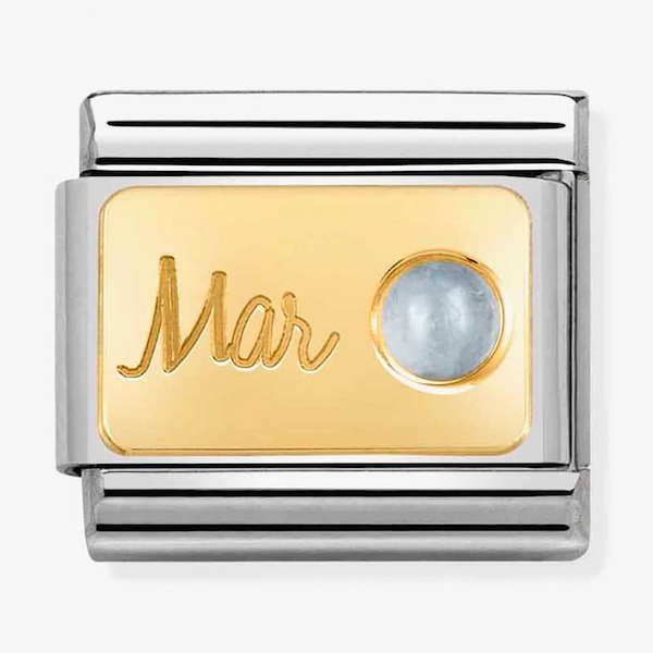 Nomination CLASSIC Composable March Aquamarine Charm