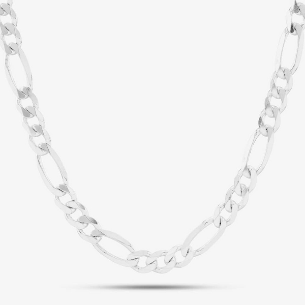 Sterling Silver 56cm Figaro Chain