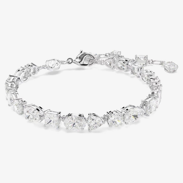 Swarovski Mesmera Rhodium Plated Mixed White Zirconia Bracelet