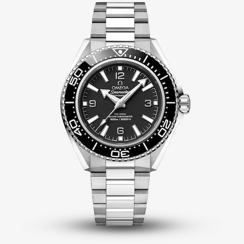 Omega Mens Seamaster Planet Ocean 600m Black Bracelet Watch