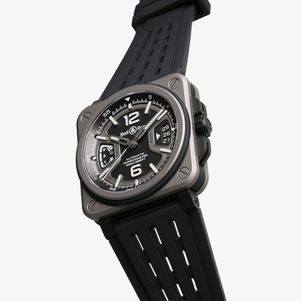 Bell & Ross Mens BR-X3 Black Titanium Automatic Watch
