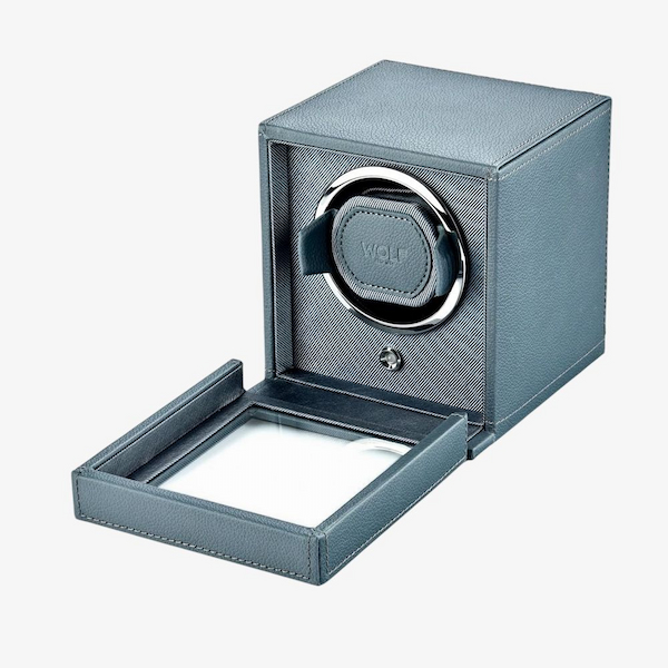 Wolf Cub Single Grey Watch Winder