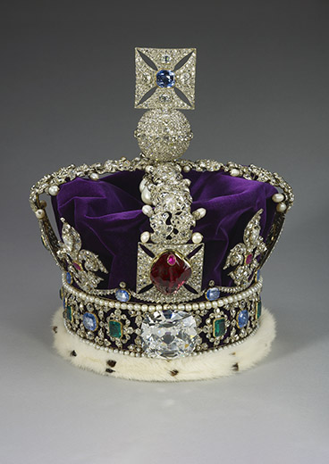 Imperial State Crown from The Royal Collection