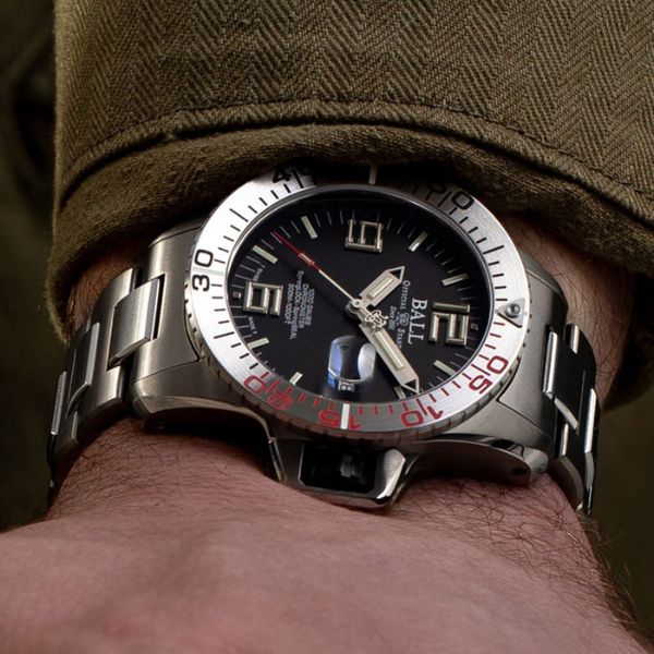BALL Engineer Hydrocarbon EOD Watch on wrist