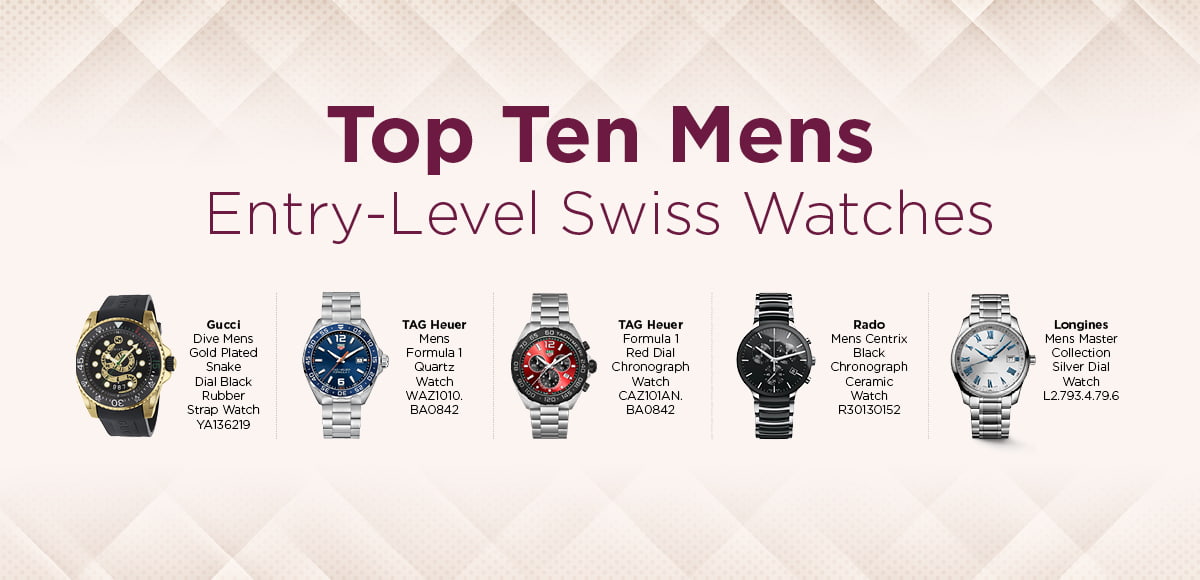 Best Entry-Level Swiss Watches for Men