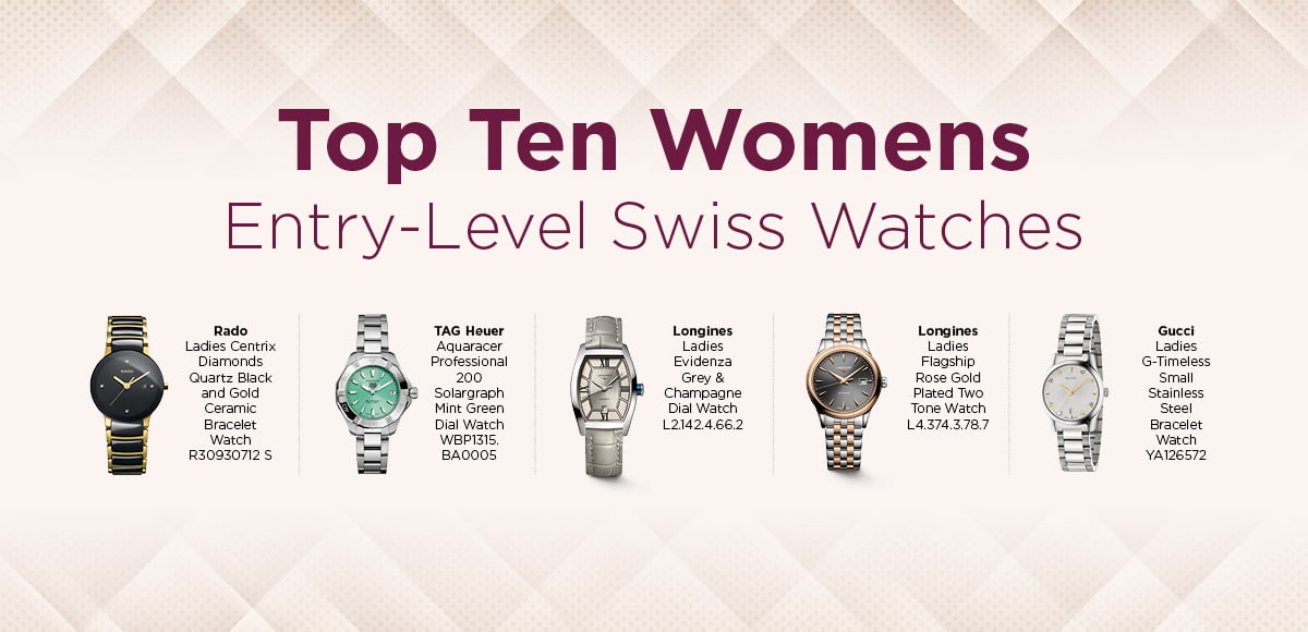 Best Entry-Level Swiss Watches for Women