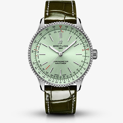 Breitling Navitimer Automatic 36 Green Watch