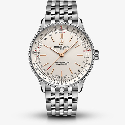 Breitling Navitimer Automatic 36 Silver Watch