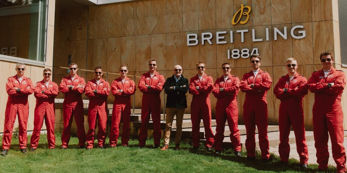 Breitling and the Red Arrows Collaboration - 60th Anniversary Watch