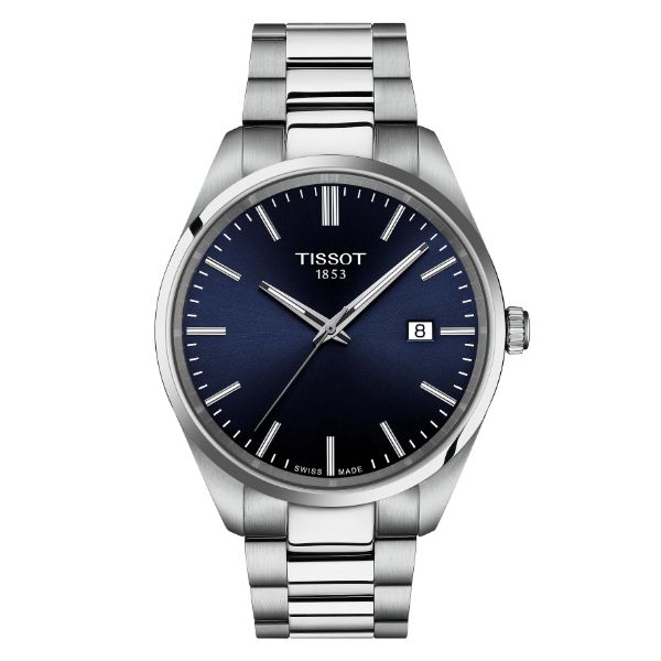 Buy_Tissot_PR_100_Silver_Blue_Watch