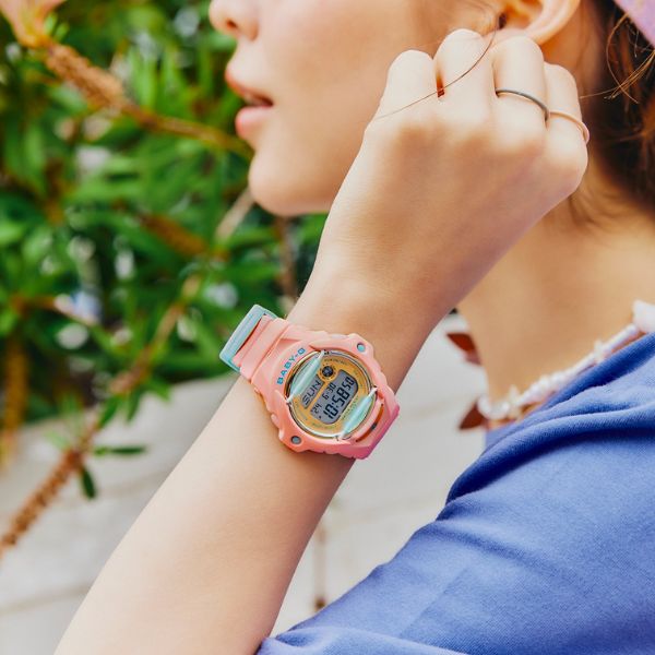 Casio Baby G Playful Beach Watch on Wrist