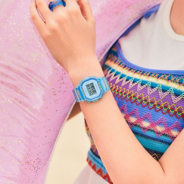 Casio Baby G Summer Jelly Watch on wrist