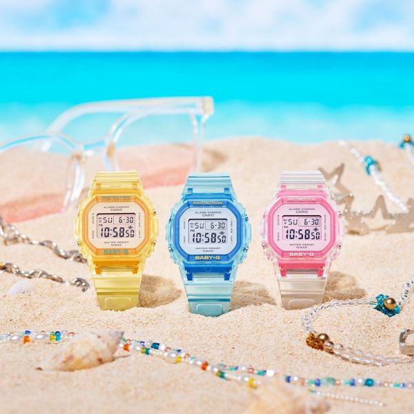 Casio Baby G watches - Summer Jelly Collection