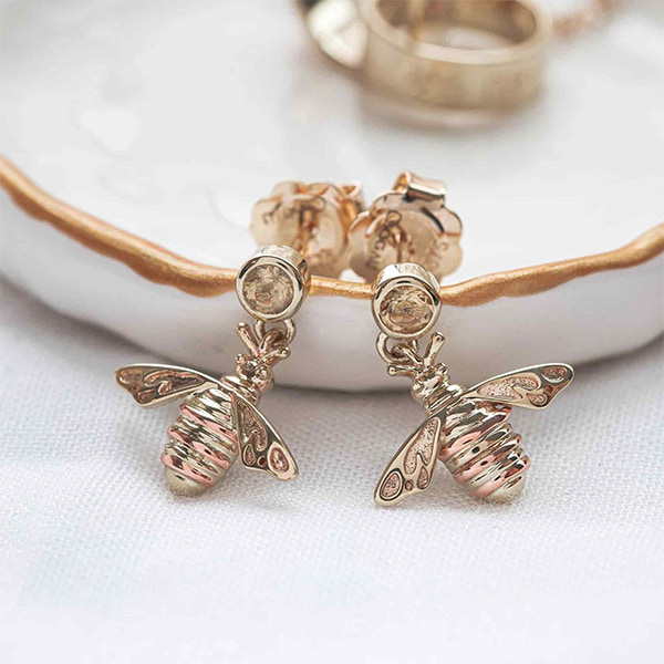 Citrine Birthstone Earrings