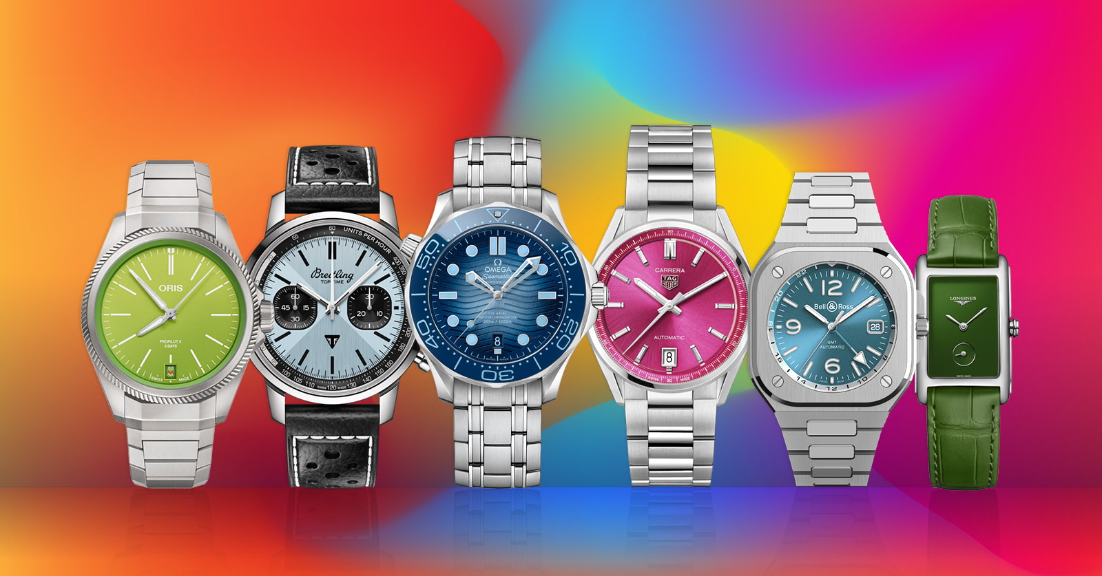 Colourful Watches