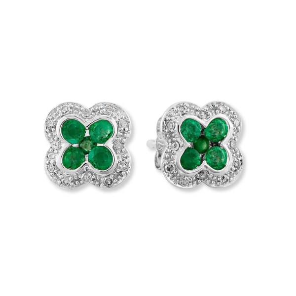 Emerald_&_Diamond_Stud_Earrings