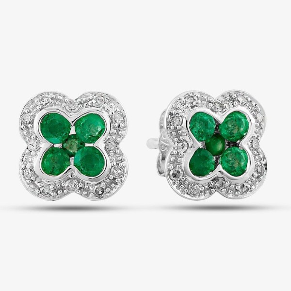 Emerald_and_Diamond_Stud_Earrings