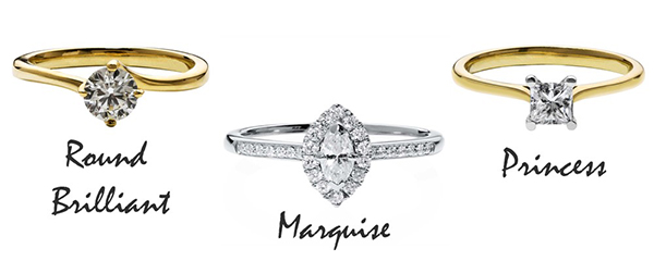 Engagement Ring Diamond Cut