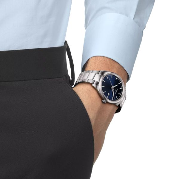 Explore_Tissot_PR_100_Silver_Blue_Watch