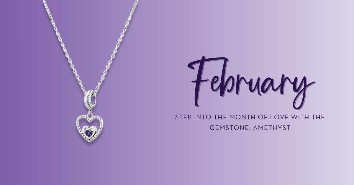 February Birthstone Amethyst Jewellery at T.H.Baker