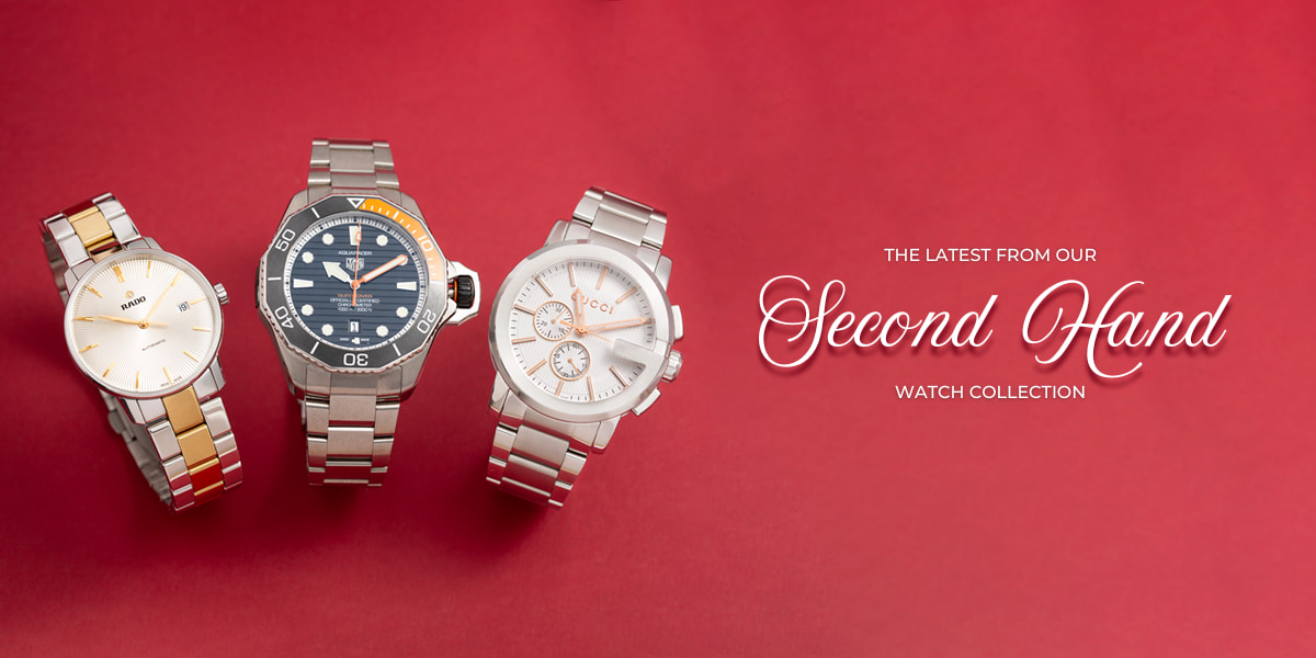 Latest Arrivals in Our Second Hand Watch Collection T.H.Baker
