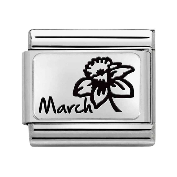 March_Flower_Charm
