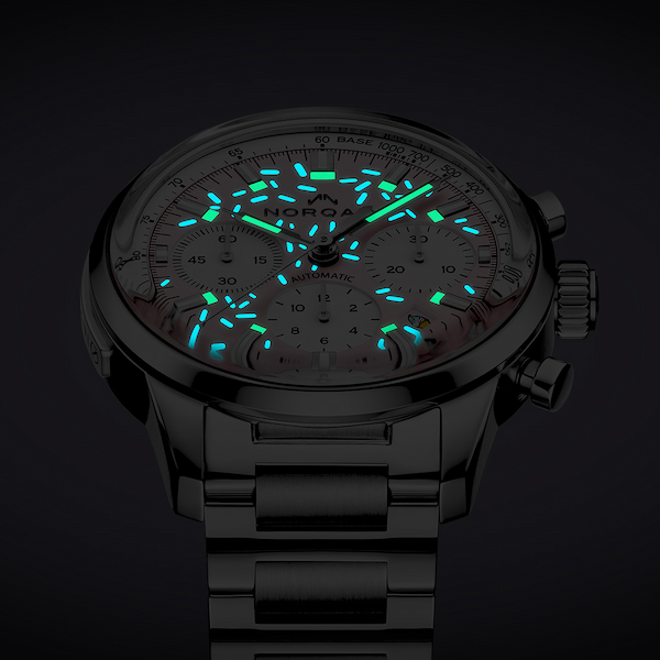 NORQAIN N2201.19S04.K01.S01 Enjoy Life Pink Sprinkles Watch