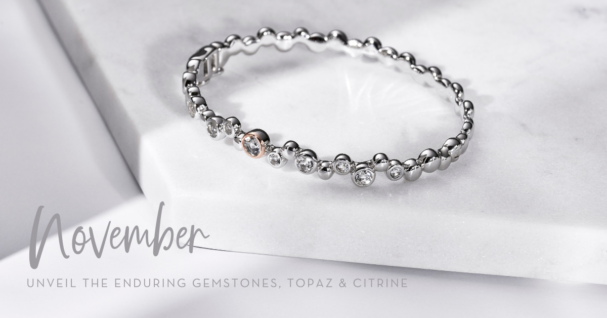 November Birthstone - Topaz & Citrine Jewellery
