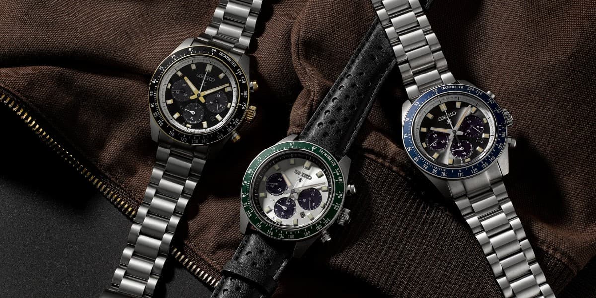 Seiko Prospex Solar Speedtimer Chronograph Collection - T.H.Baker