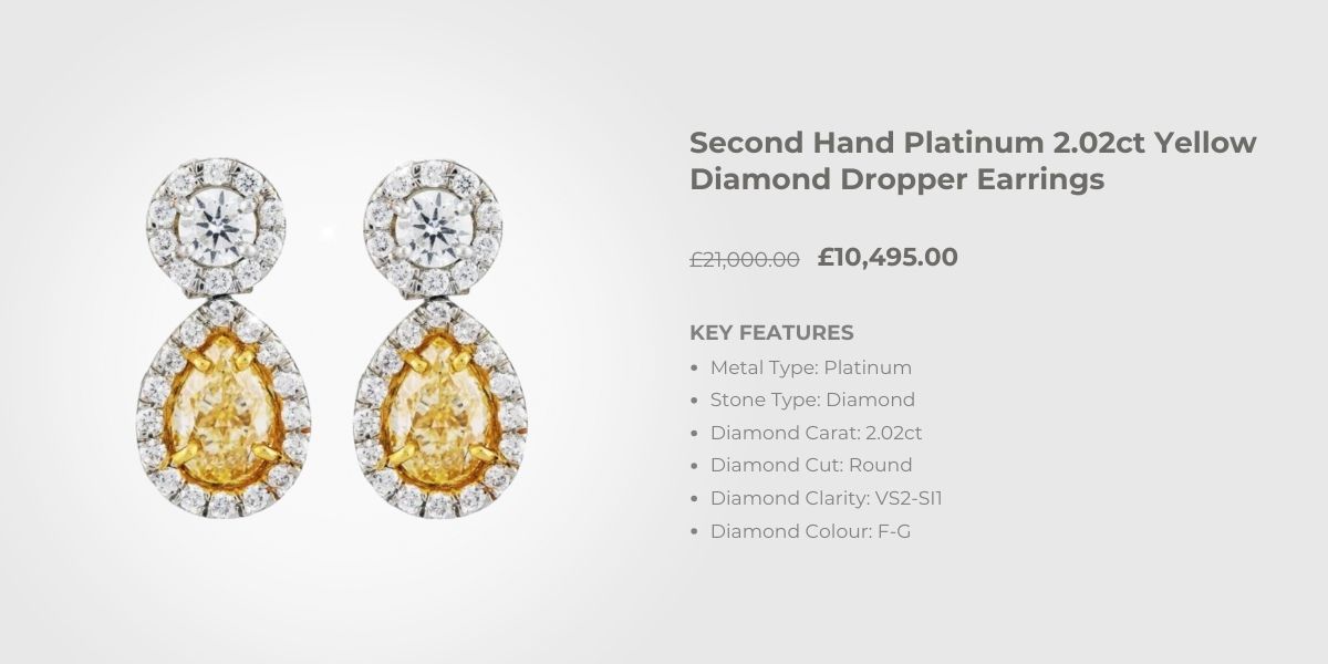 Shop Best Buys in Second Hand Earrings at T.H.Baker