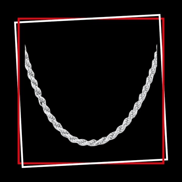 Silver Rope Chain T.H.Baker Black Friday Sale