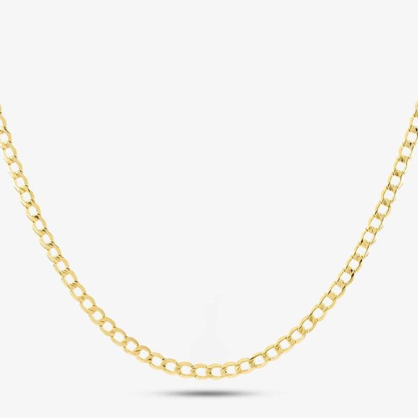 T.H.Baker_9ct_Yellow_Gold_Curb_Chain