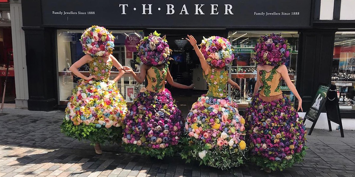 T.H.Baker at Shrewsbury Flower Show