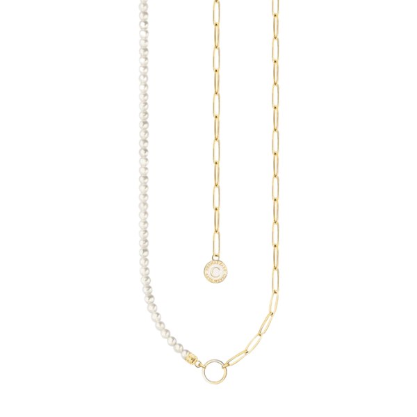 THOMAS_SABO_Gold_Plated_Oval_Link_and_Freshwater_Pearl_Necklace