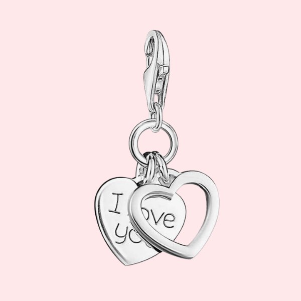 THOMAS_SABO_Silver_I_Love_You_Double_Heart_Charm