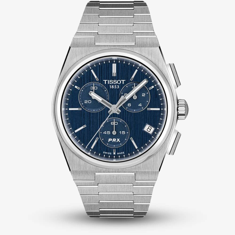 Tissot PRX Quartz Chronograph Blue T.H.Baker